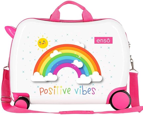 Maletas Viaje Mala De Viagem Infantil ENSO Dino Artist Multicor