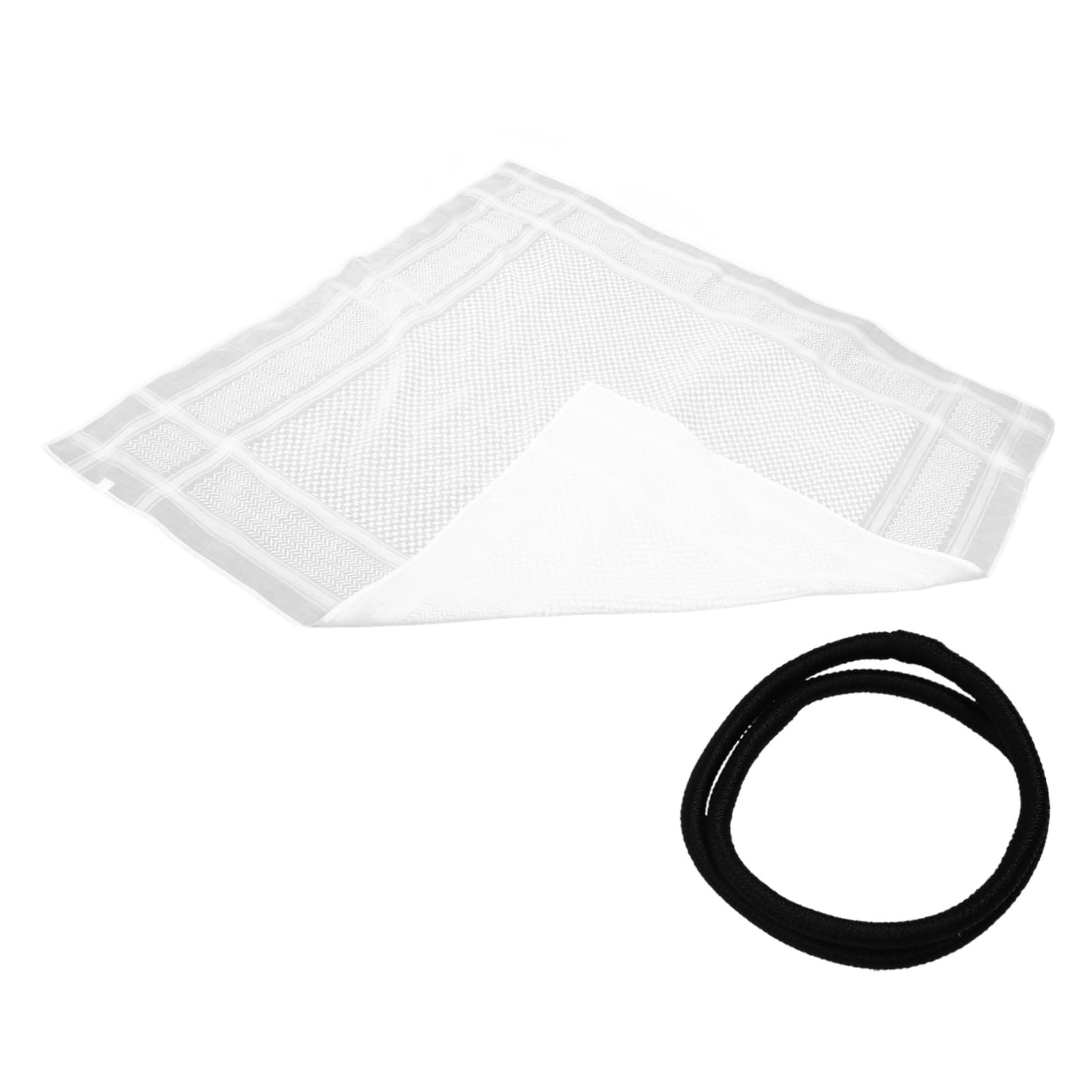 COLLBATH Trendy Arab Head Scarf Muslim Men's Shemagh Wrap Turban Arab Costumes Accessory