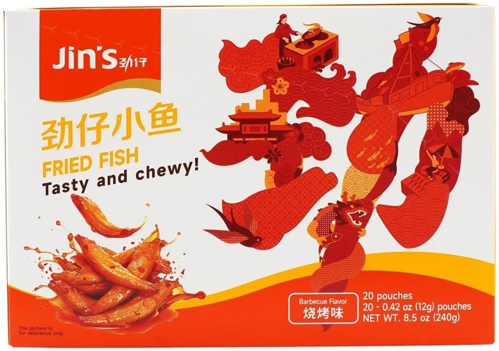 JINZAI Spiced Fish Snack (BBQ)