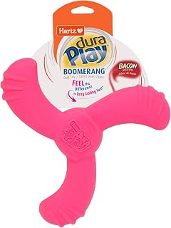 Hartz DuraPlay Bacon Scented Dog Toys, Medium/Large ( Colors may vary ) All Breed Sizes