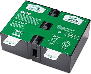 APC by Schneider Electric APCRBC124 Replacement Battery Cartridge #124