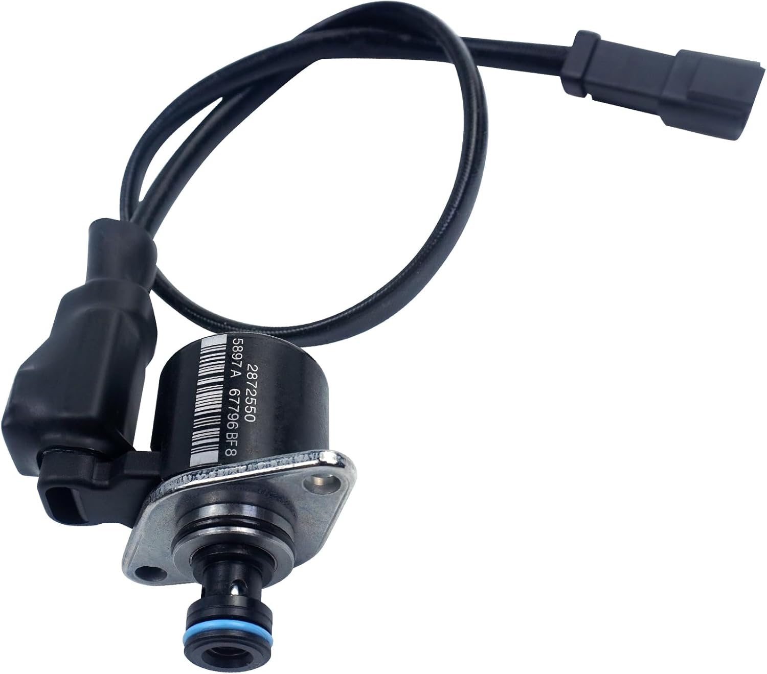 2872550 Fuel Pump Inlet Metering Valve With Wiring Harness Compatible with Cummins ISG ISX5 Engine Replace 5406056 4307411