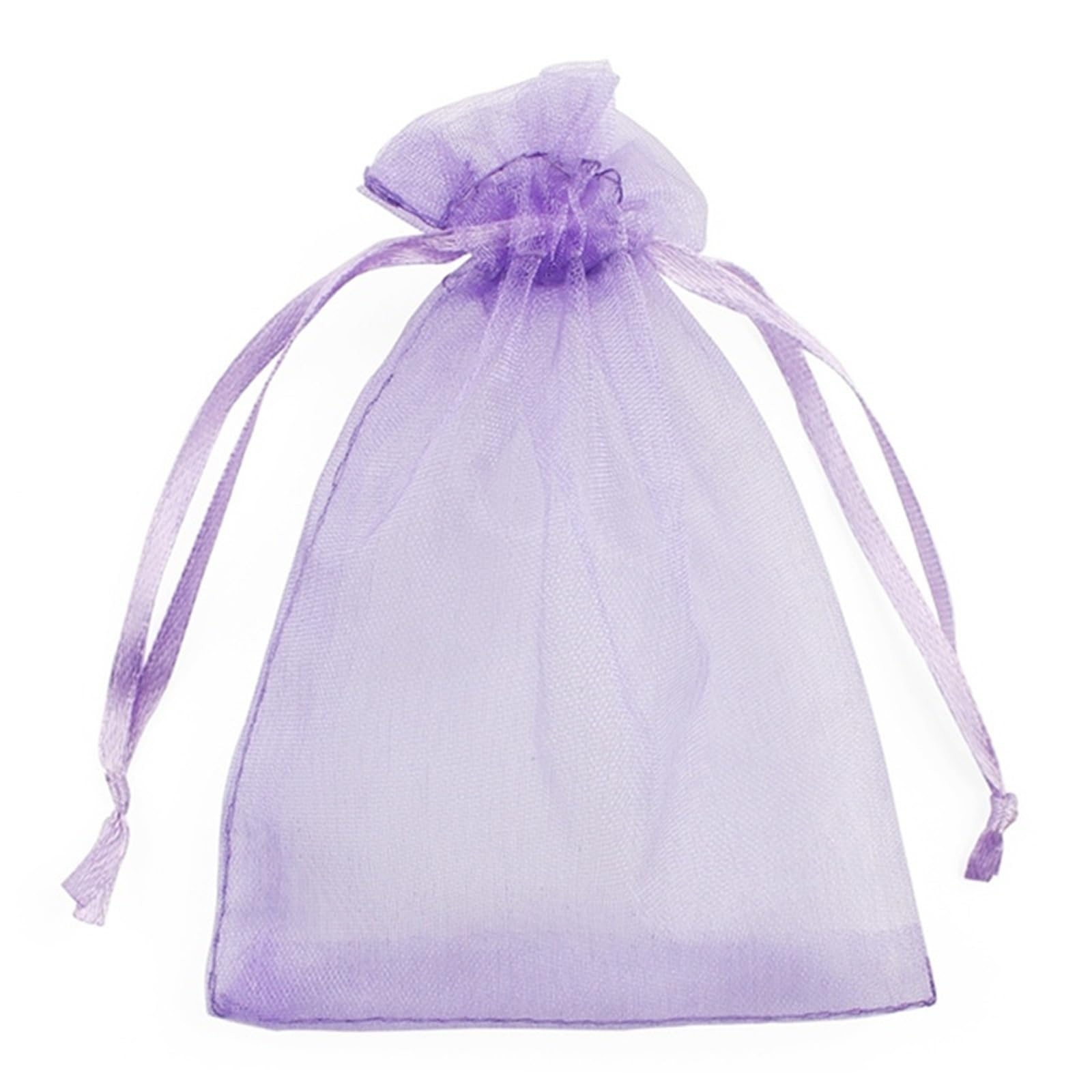 Cidegoo 100pcs 5x7cm Drawstring Organza Bags Small Pouches for Jewelry Wedding Gift Packaging