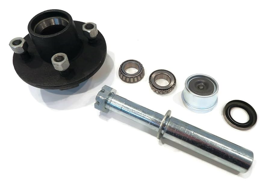 Rollin’ Amazon.com: The ROP Shop Trailer Axle Kit Assembly with 4 on