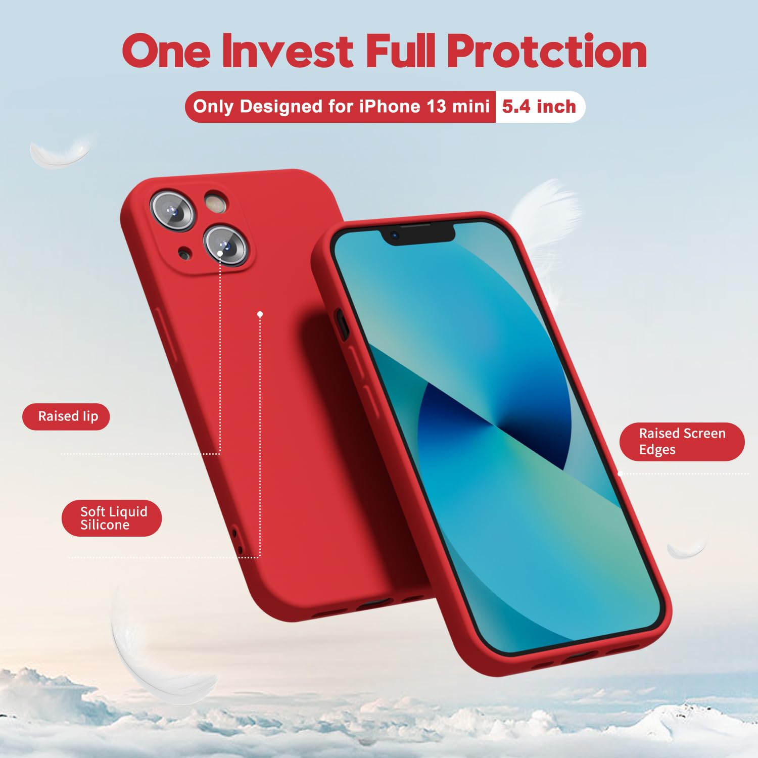 oakxco for iPhone 16 Pro Max Case Liquid Silicone, Soft Rubber Gel Elegant Aesthetic Basic Simple Cover, Cute Thin Slim TPU Matte Solid Color Plain Smooth Case for Women Girl, Light Pink — view 519