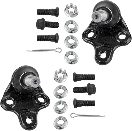 Miniatura 4 de Detroit Axle - Kit de suspensión de 12 piezas para Toyota Corolla 2003 2004 2005 2006 2007 2008, 2 brazos de control inferiores, 2 rótulas