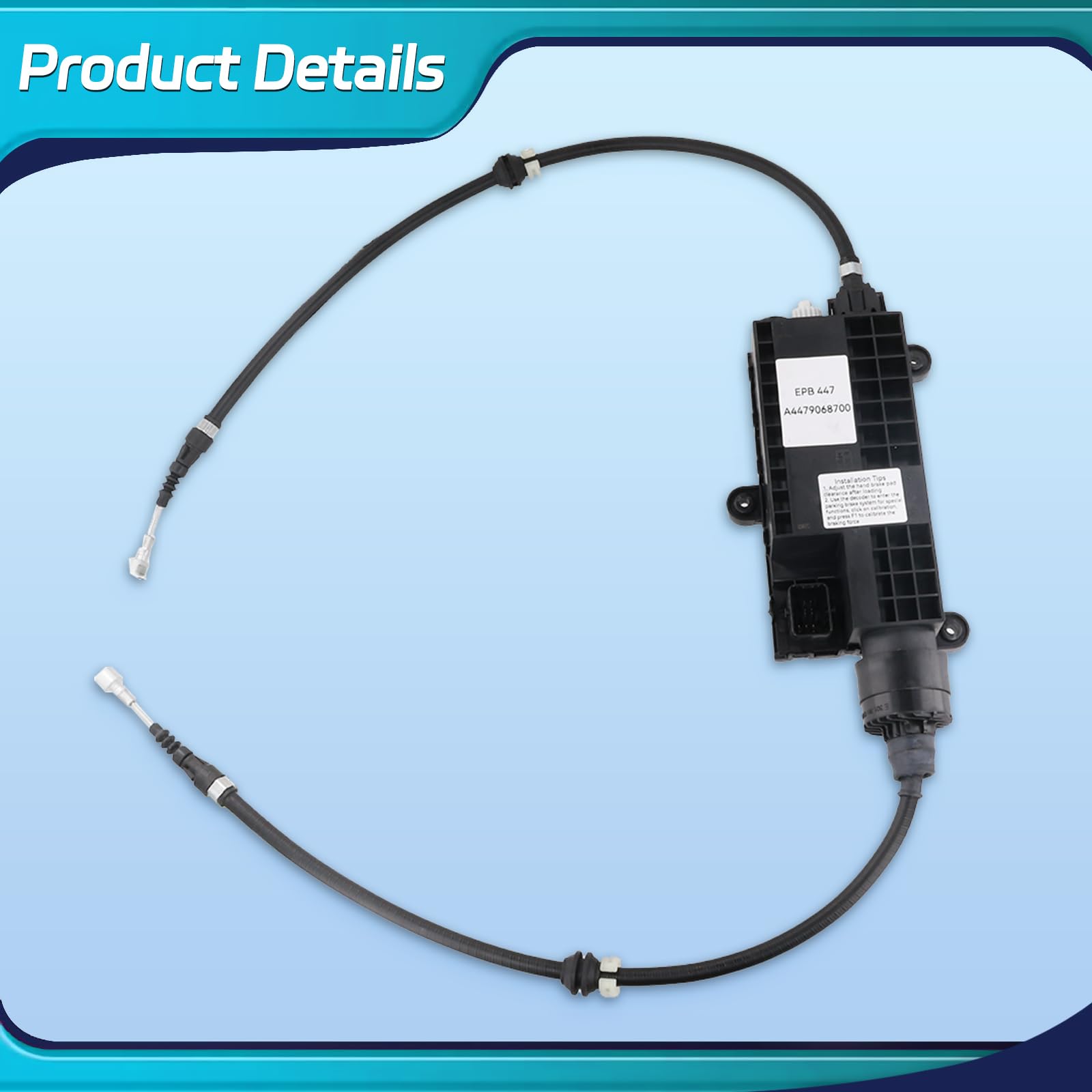 Actuador electrónico de freno de estacionamiento Compatible con Mercedes-Benz V-Klasse & Vito W447 – Sustituido A4479068700, A4479060002, A4479067100 –Seguridad optimizada