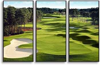 ゴルフの絵画 マーク・キング オーガスタ・11番ホール ゴルフ 絵画 マスターズ