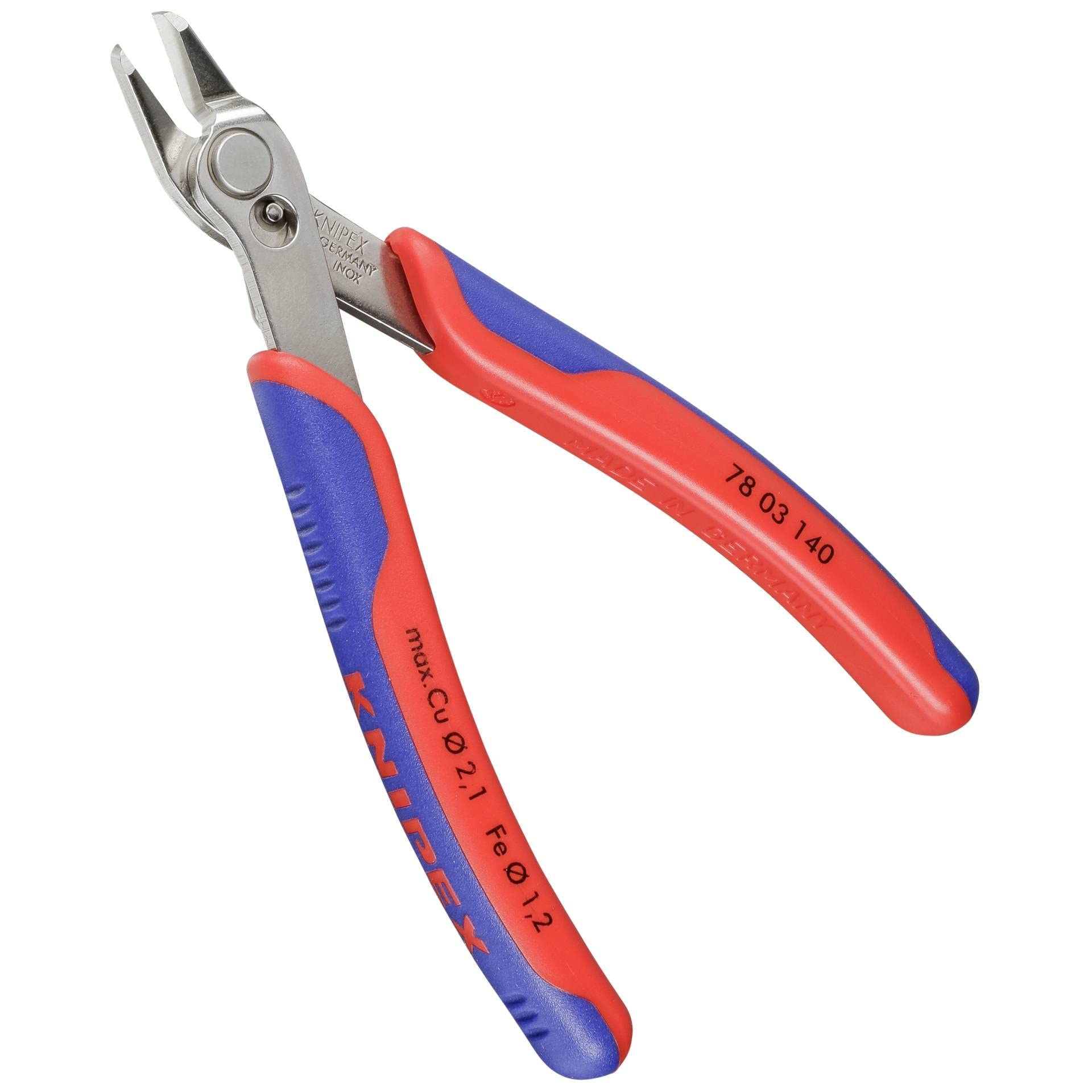 Knipex 78 03 140 Electronics"SuperKnips" Cutter, MultiColour, 140 mm