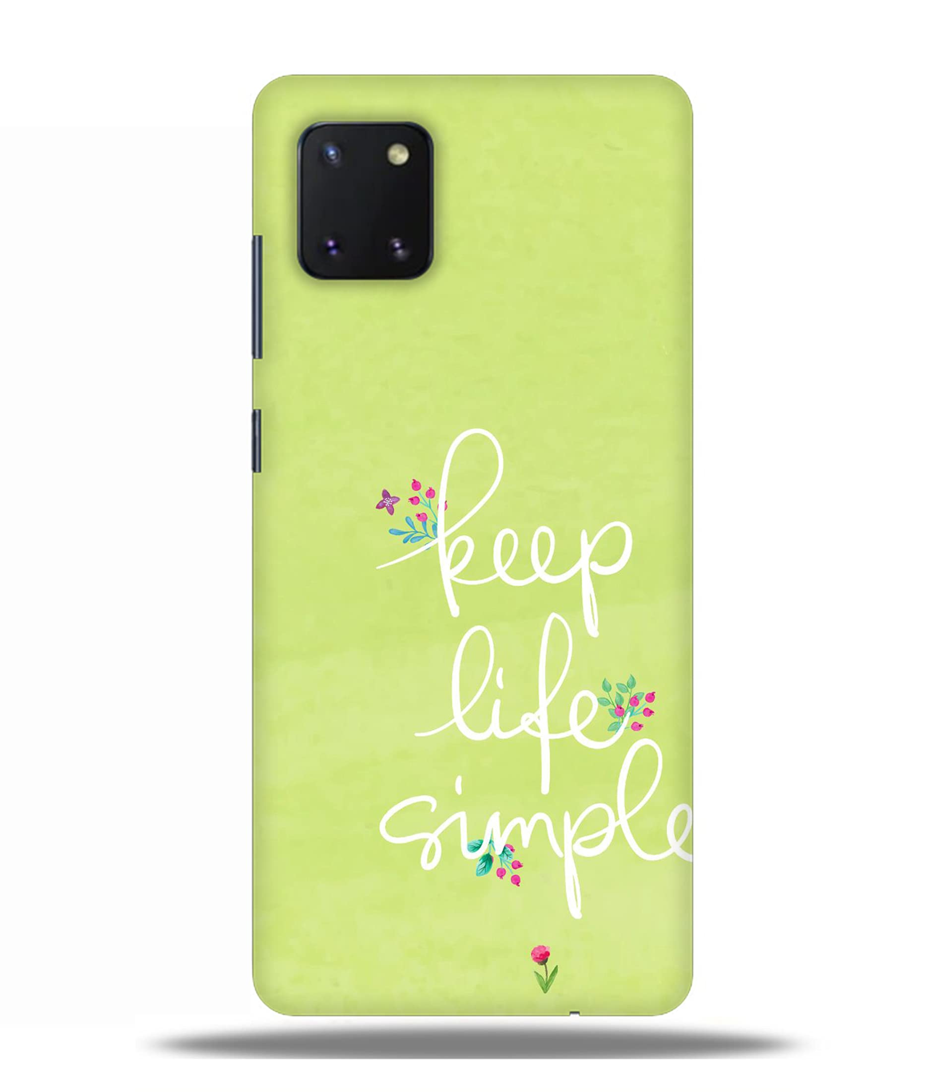 Silence Printed Keep Simple Life Designer Mobile Phone Case Cover for Samsung Galaxy Note 10 Lite -Protective Smartphone Cover (B0967LPXYB) Amazon Price History, Amazon Price Tracker