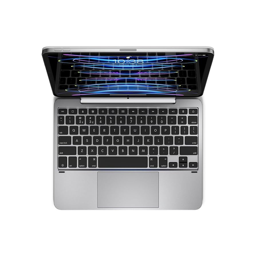 iPadケース BRYDGE 11 MAX+ FOR IPAD PRO Space Grey Brydge iPad 11 MAX+ Wireless Keyboard Case with Multi-Touch