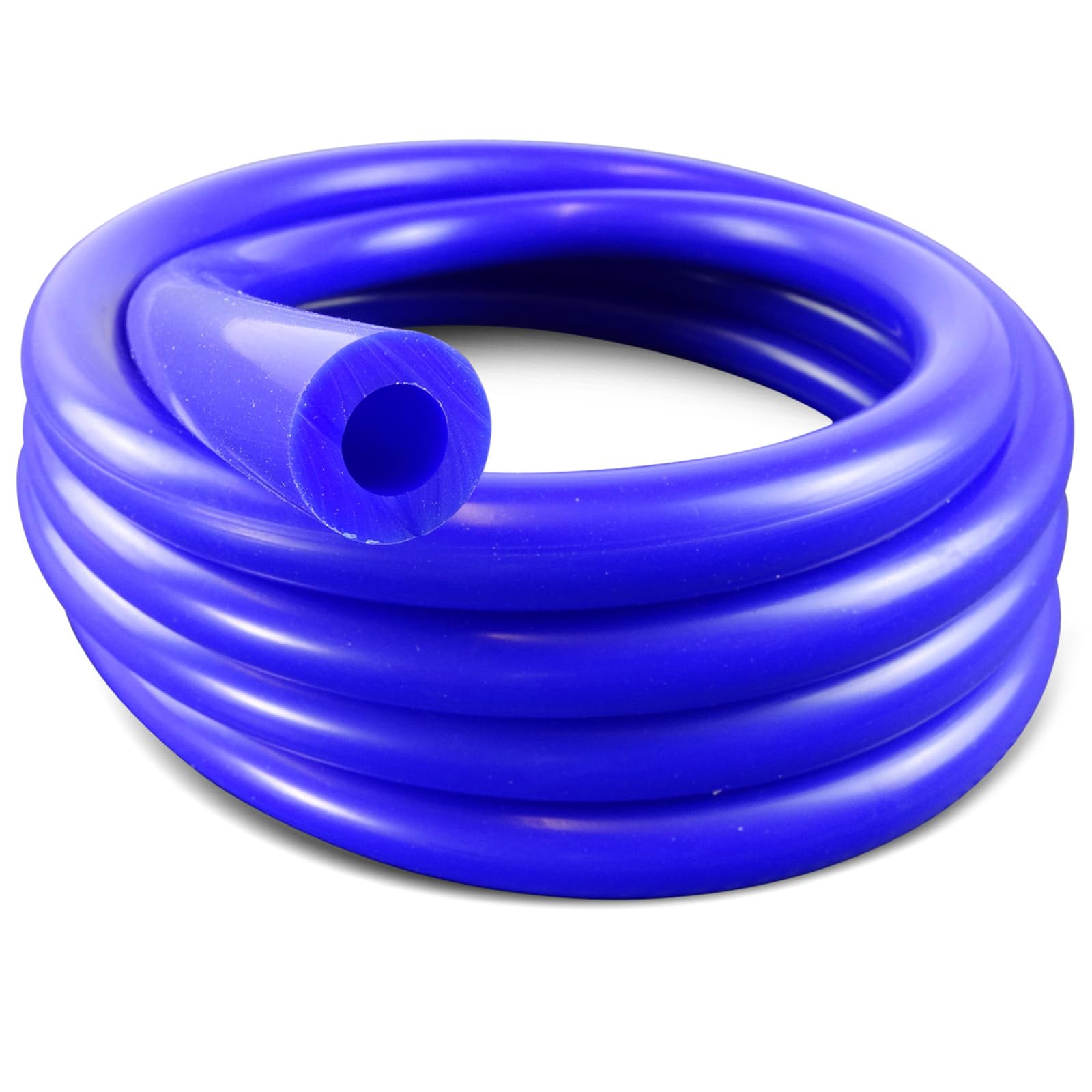 1m Unterdruckschlauch Silikon ID-Ø 8mm blau 200°C | GROSSE AUSWAHL | Silikonschlauch Universal Vakuum-Schlauch Luft Wasser Silikon Gummi Aquarium Lebensmittel-tauglich echt flexibel | PREMIUM