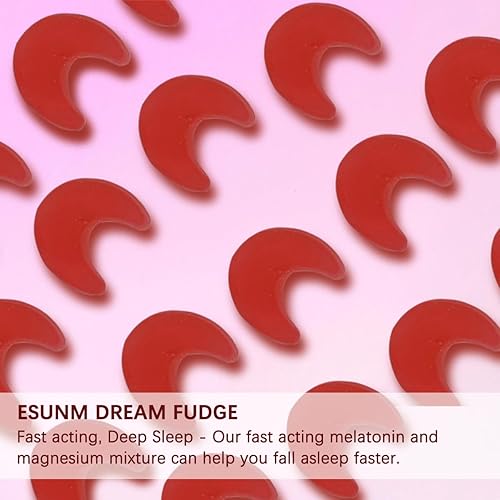 Miniatura 4 de Deep Dream - Gomitas para dormir con 5 mg de melatonina, magnesio, glicinato, L-teanina para apoyo al sueño, suplemento para dormir que no forma