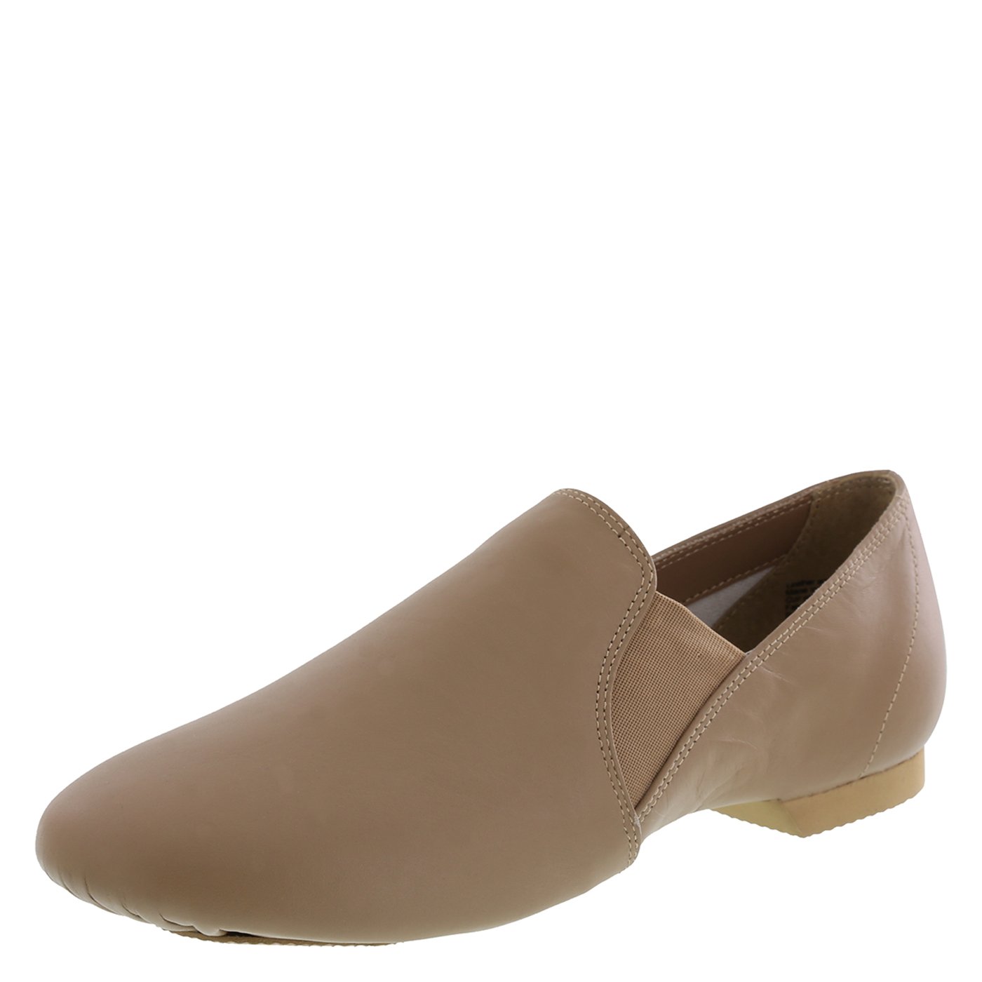 Spotlights Girls' Tan Girls' Twin Gore Jazz Shoe 11 Regular