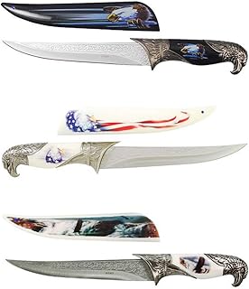 ASR Outdoor 3pc Bald Eagle Dagger Patriotic American Collector's Set - ASR Outdoor