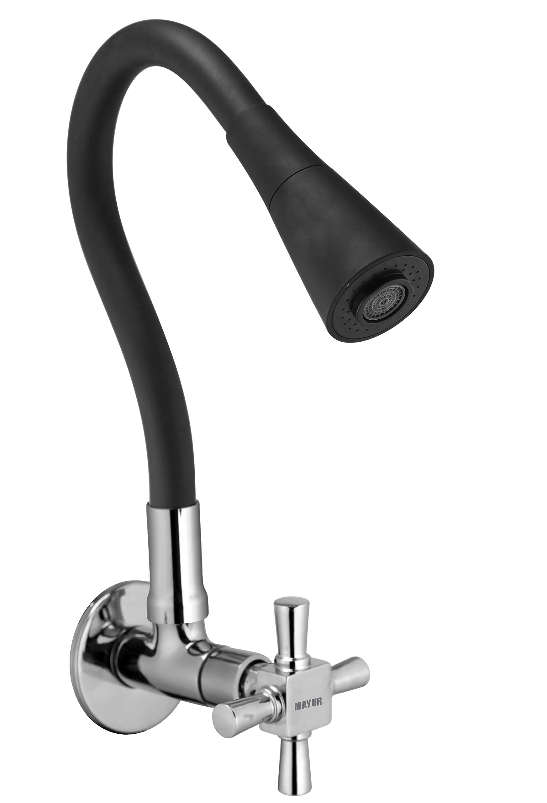 MAYUR ÖCICH Brass Kitchen Sink Tap Faucet with Flexible Dual Flow Spout (Chrome Finish) for Cold Water (Maestro) (B0B2P3QFTB) Amazon Price History, Amazon Price Tracker