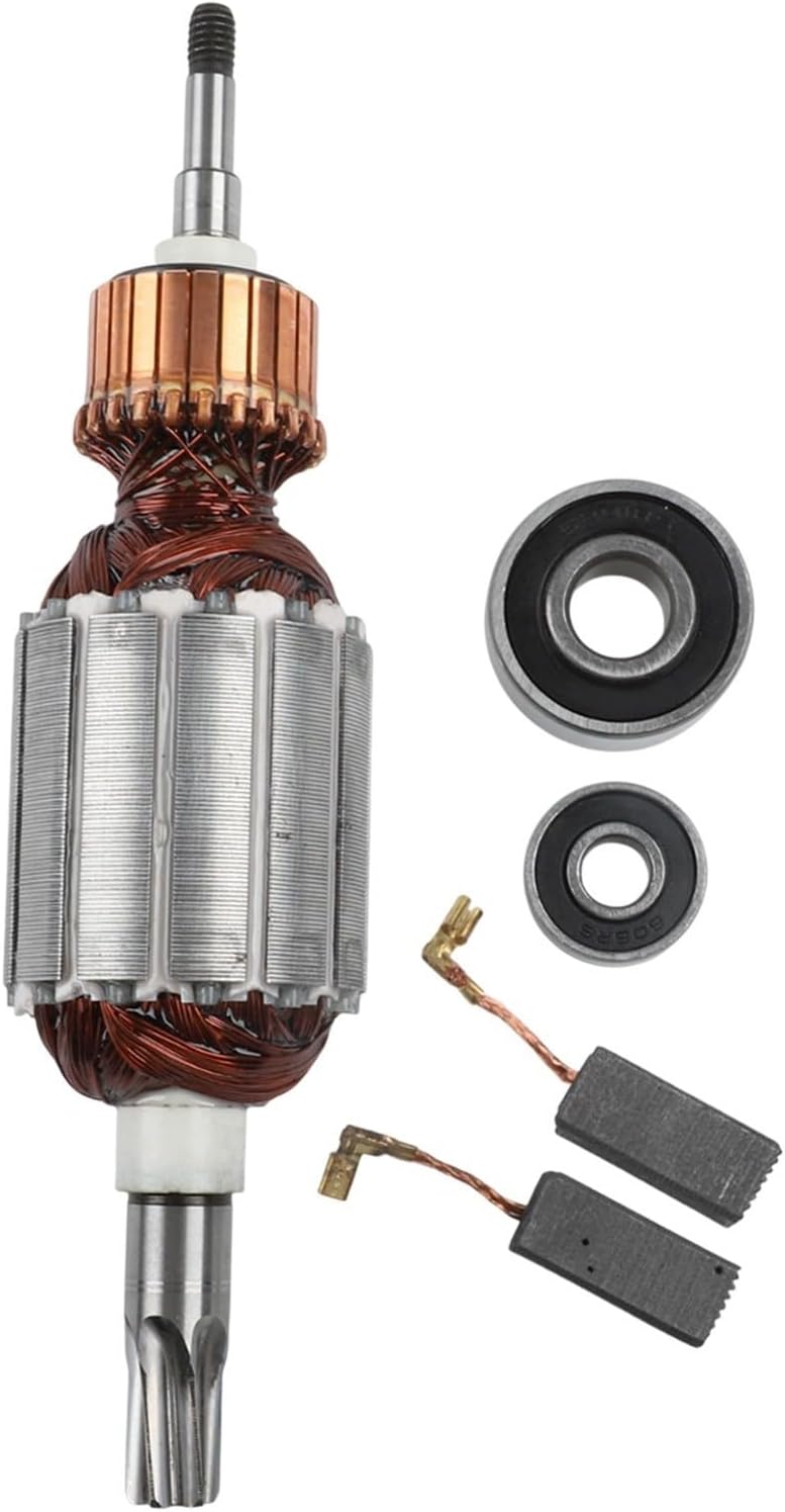 Armature Replacement Kit For ROTOR Including Carbon Brushes & Bearings, Fits For HR4010C/HR4001C/HR4011C 5pcs