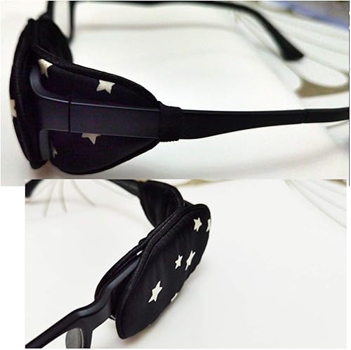 Miniatura 2 de Cubierta de ojos de seda para recuperación de agudeza visual para niños y adultos, parches de ojos perezosos corregidos por estrabismo para lentes