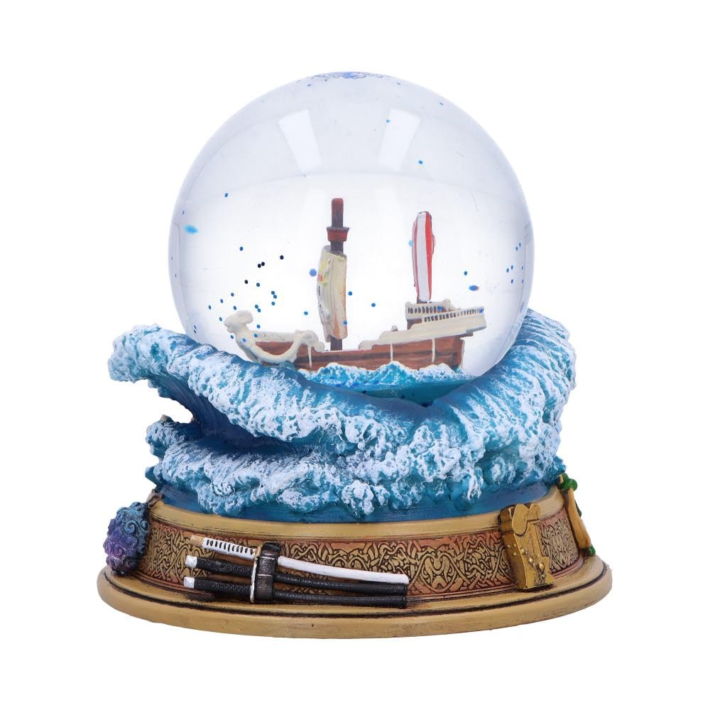 Nemesis Now One Piece Going Merry Snow Globe, Official Licensed Anime Collectible - Image 3