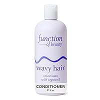 Vista 1 de Function of Beauty Wavy Hair Conditioner - Sulfate-Free Conditioner for Natural Wavy Texture - Lightweight, Anti-Frizz, Strengthening & Hydrating