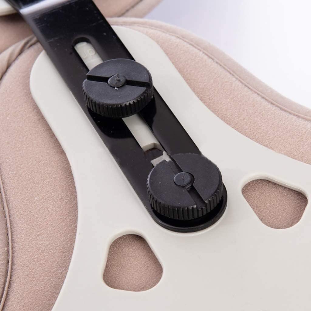 Ortesis para Cabeza, Cuello y Pecho, ortesis para Columna Vertebral y Espalda, Soporte ortopédico Cervical torácico Ajustable, Soporte Lumbar en U,