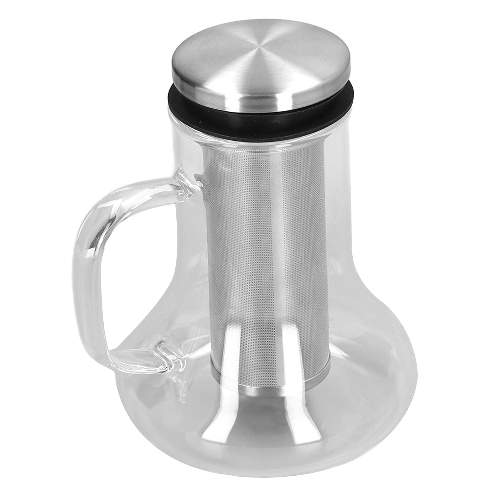 Cold Coffee Brewer, Large Capacity Cold Brew Coffee Pot Portable with Detachable Stainless Steel Filter for Home Kitchen