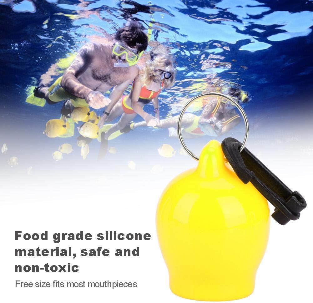 Diving Mouthpiece Cover Silicone Dustproof Cover Mouthpiece Protective Diving Snorkelling Equipment Outdoor Supplies(Yellow) - Image 5