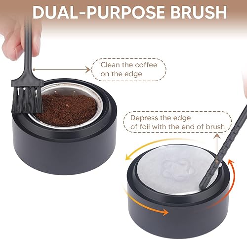 Miniatura 4 de BENFUCHEN Kit de sellos de papel de aluminio reutilizable Vertuo Capsule Kit para cápsulas VertuoLine para reutilizar cápsulas recargables Nespresso