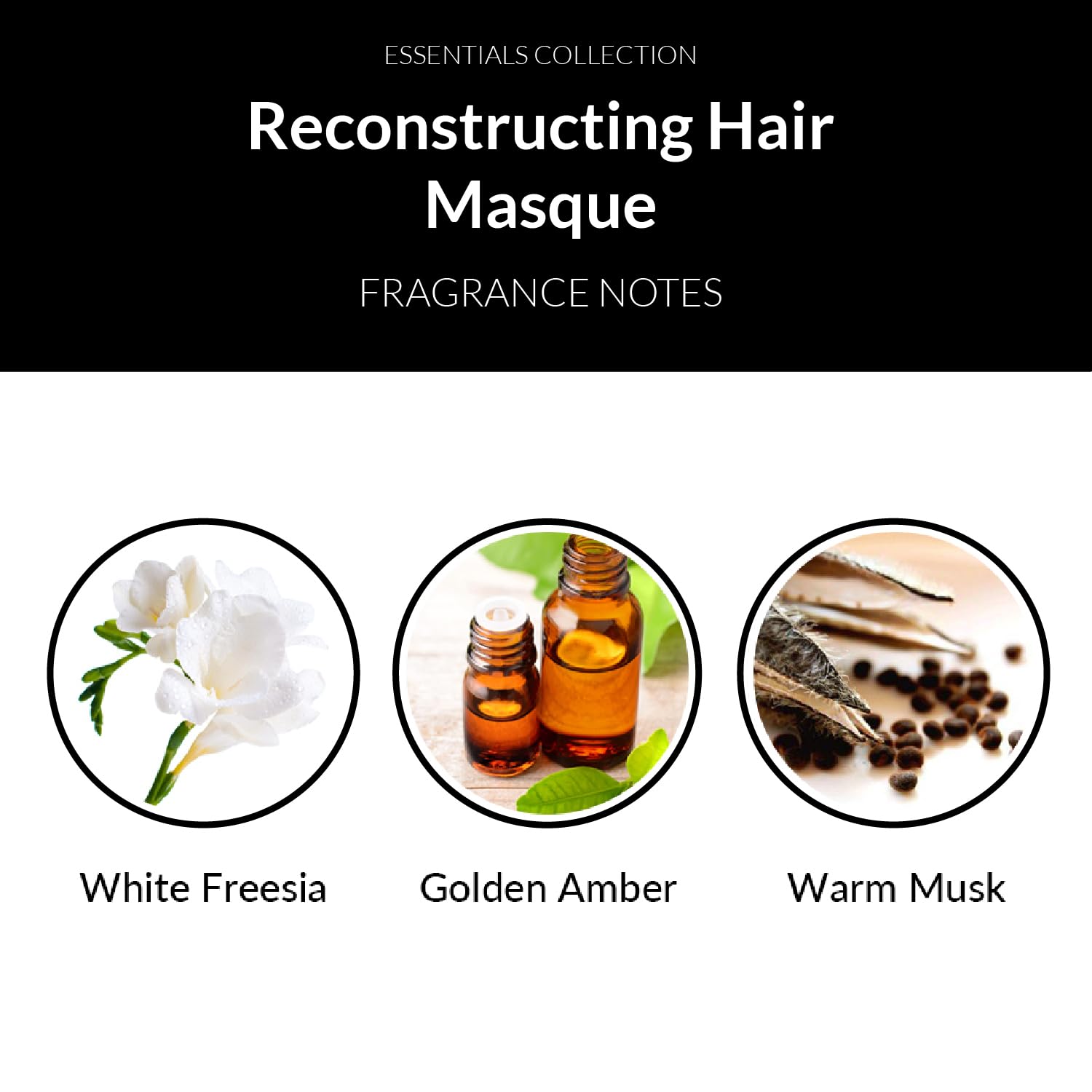 Mascarilla capilar para cabello dañado, acondicionador profundo, mascarilla para reconstruir el cabello 5