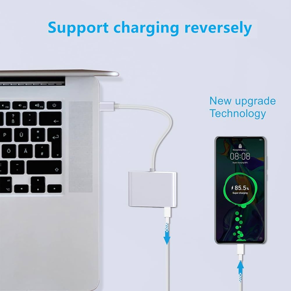 AIRSKY USB-C Digital Av Multiport Adapter, USB C to HDMI