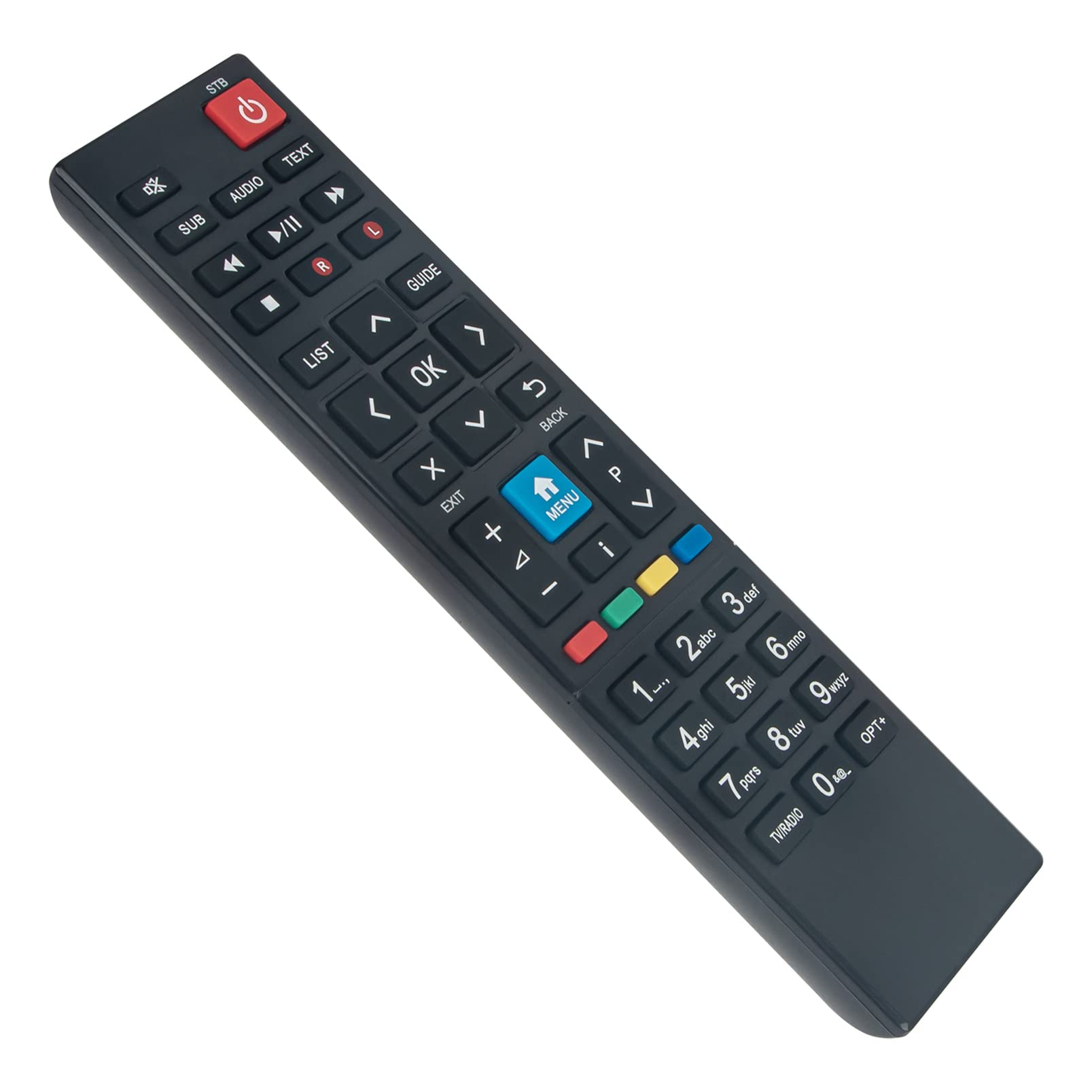 ALLIMITY Telecomando Di Ricambio Per Ricevitore Satellitare Humax HD Nano Eco – Modelli RM-M04, RM M04, RMM04 – Plug & Play, Nessuna Programmazione Richiesta, Sostituisce Originale - 5