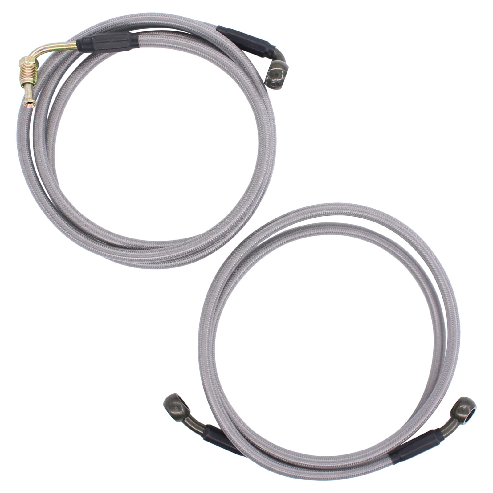 MOTOKU Lignes de frein avant et arrière pour Polaris RZR 570 800 900XP