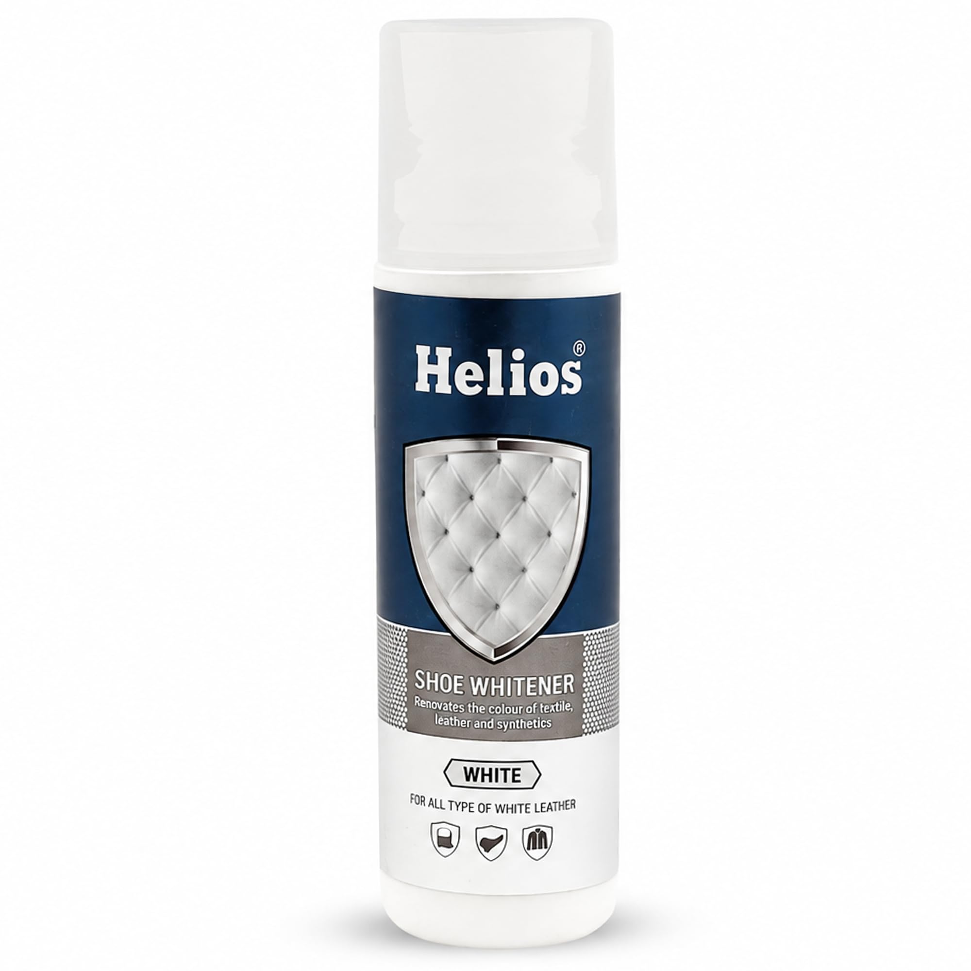 Helios Shoe Whitener| Restores White Shoe Colour Instantly | Leaves No Chalky Residue | Quick Drying Formula | Easy & Professional Application