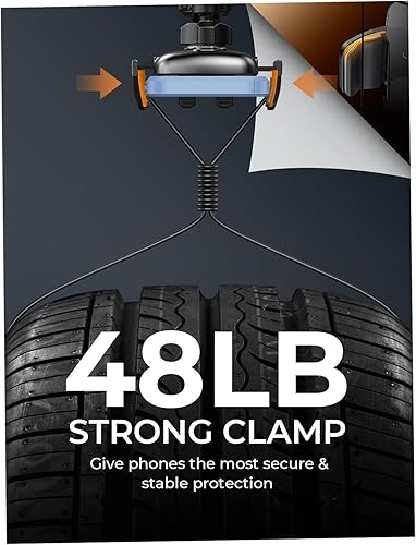 Miniatura 6 de LISEN Soporte de teléfono con ventilación para soporte de teléfono de automóvil, soporte de teléfono celular, accesorios de automóvil para hombre y