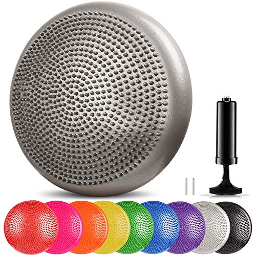 arteesol Balance Disc Wobble Cushion Office Chair Cushion Stability Ball Support for Office
