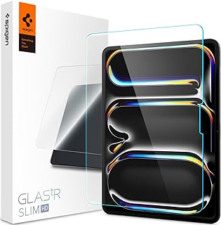 Spigen iPad Pro 13" (2024) Cam Ekran Koruyucu Glas.tR Slim HD - AGL07792 - Ürün fiyat fırsatı