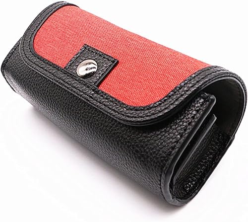 EPMANN Bolsa tejida de lichi cubierta protectora carcasa bolsa fija bolsa de almacenamiento accesorio de protección apta para IQOS Iluma Prime DVD