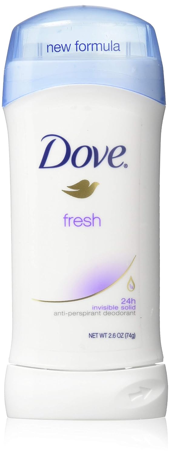 Dove Anti-Perspirant Deodorant Invisible Solid Powder 2.60 oz (Pack of 3)