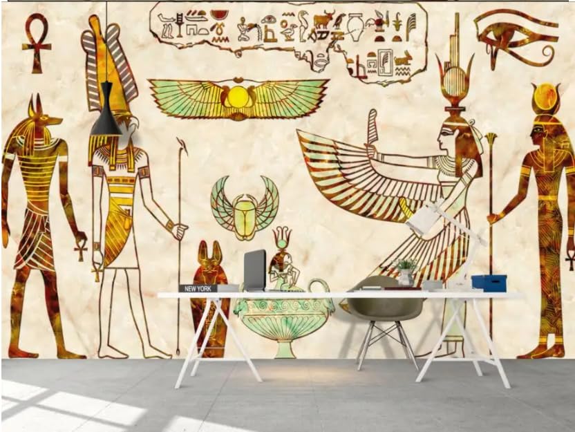 Papel tapiz para decoración del hogar, sala de estar, dormitorio, fondo de pantalla con personajes nostálgicos, mural de pared 3D, 150 x 105 cm