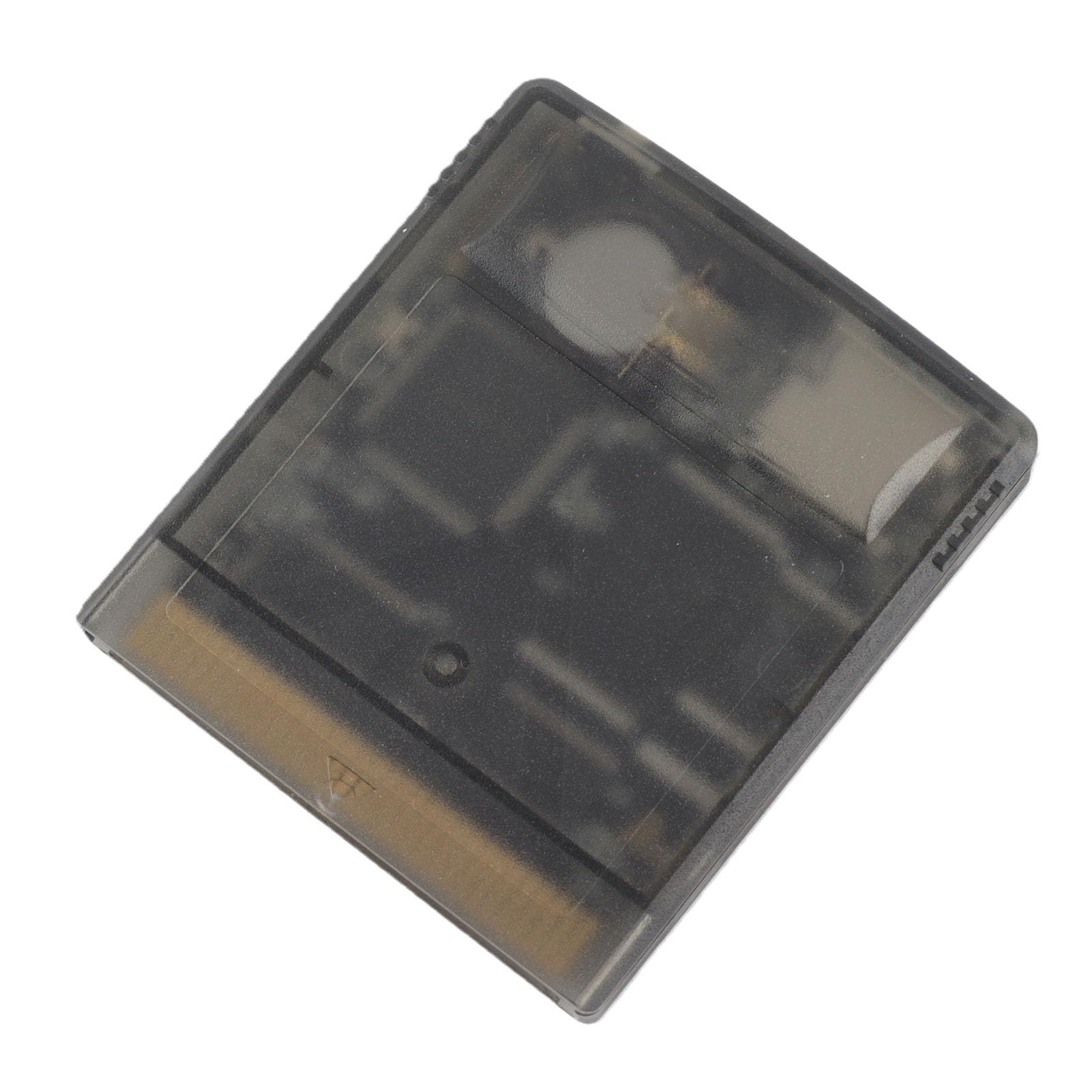 Bewinner Cartucho Multivideojuego 1000 en 1, Cartucho de Juego Retro Clásico de 64Mbit con Tarjeta de Memoria Flash de 8GB para Gameboy Advance SP (Negro Transparente)