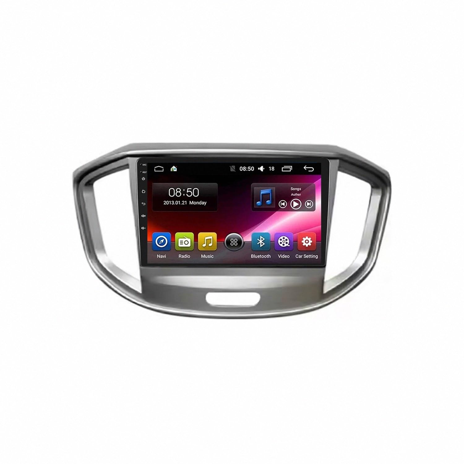 Ekran Z Bezprzewodowym Car Play dla JAC Refine M4 2016-2018 Bezprzewodowe Carplay I Android Auto, Radio Z Ekranem Dotykowym Ips, Nawigacja Gps Kamera, 4 Rdzeń 1G+16G