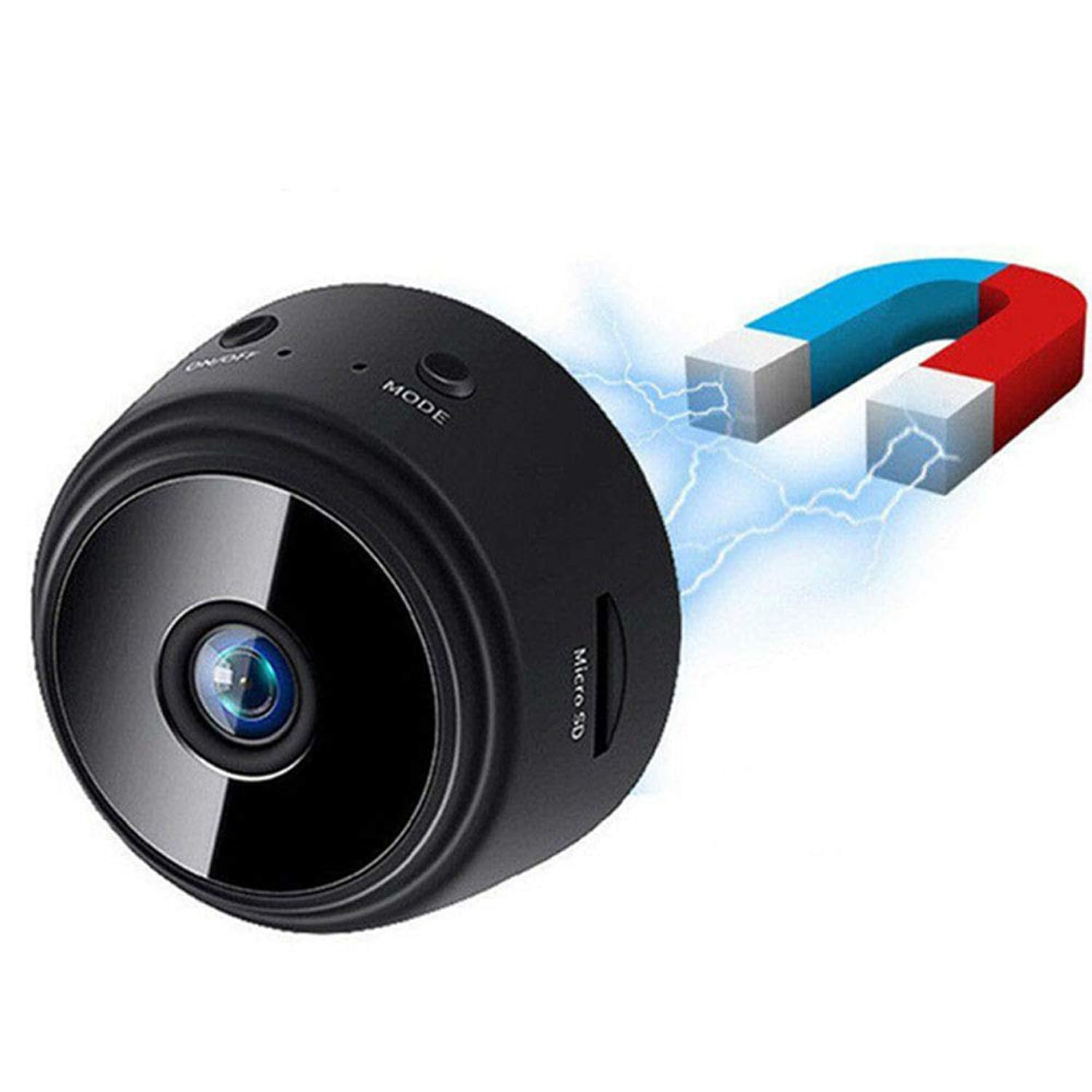 DDLC Mini Wi-Fi Full Wireless Magnetic Camera Audio and Video Live Feed with Wireless Recorded Magnet Cam with Night Vision (Magnet Camera) (B0C24HK4FN) Amazon Price History, Amazon Price Tracker
