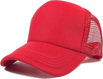 Colorful Unisex Adjustable Trucker Hat Mesh Baseball Cap
