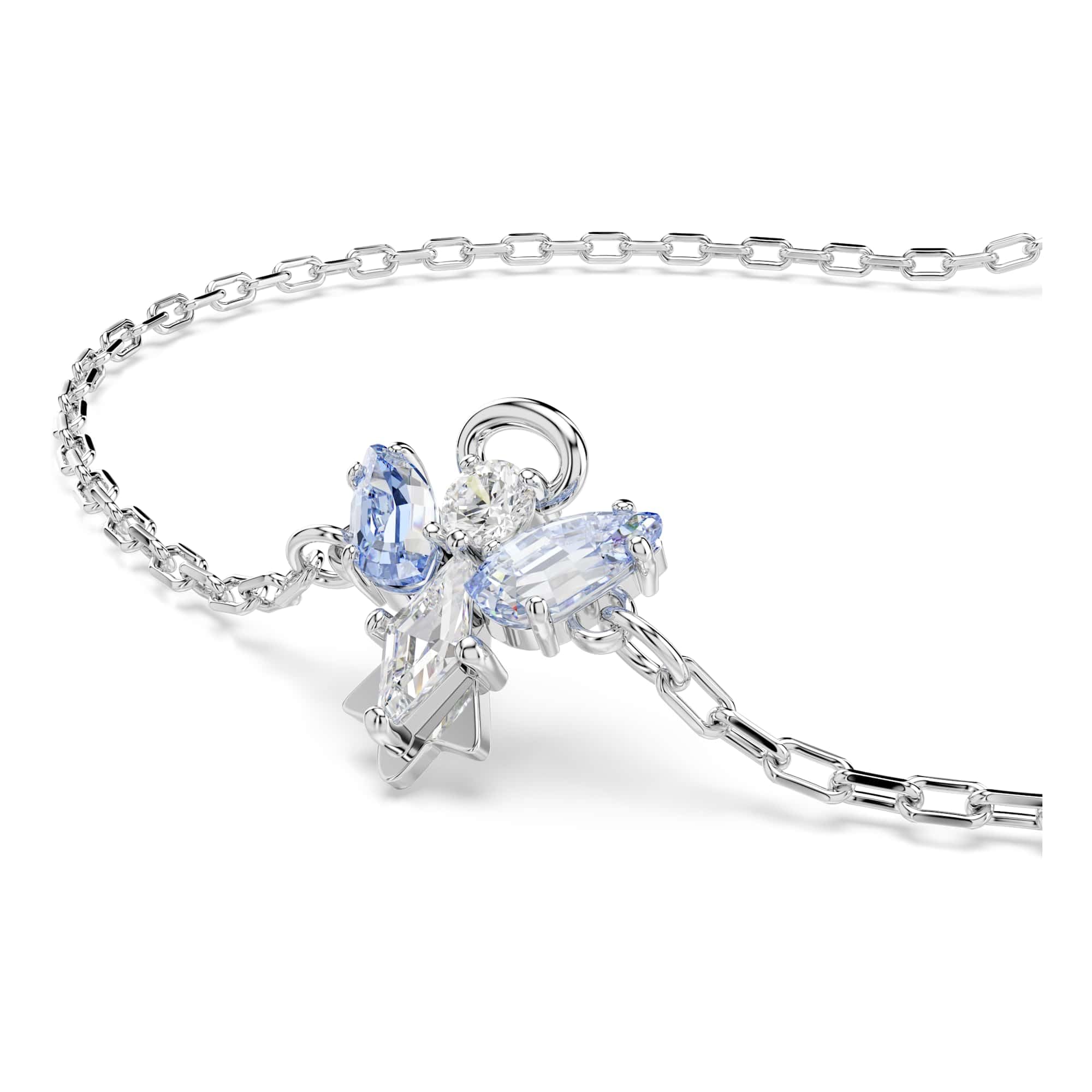 Swarovski Magic Evolution Kollektion Armband, Blau, Rhodiniert