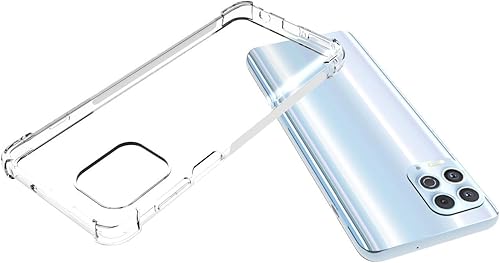 Miniatura 3 de Funda para Motorola G100 Clear TPU Moto G100 Cuatro Esquinas Cubierta Protectora Transparente Suave Funda