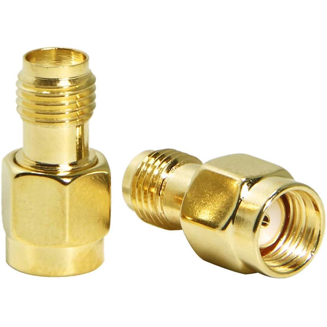 Greluma 3 sztuki gniazdo SMA do wtyczki RP-SMA RF adapter wtykowy