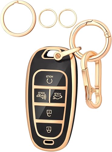 Funda para llavero para accesorios Hyundai, Negro - disponible en Yaxa Peru