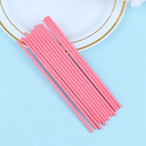 Miniatura 7 de Exceart 2 paquetes de 200 unidades de palillos de papel para tartas, accesorios para tartas, palitos de panadería, palitos de lechón a granel,