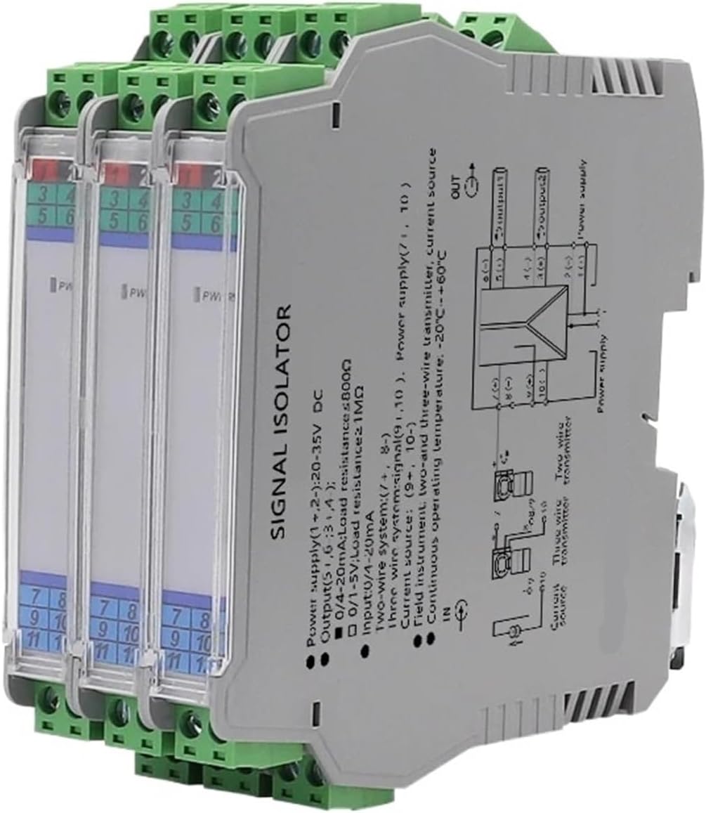 Current Signal Isolator - 2.5kV Isolation Voltage - Fast Response Time