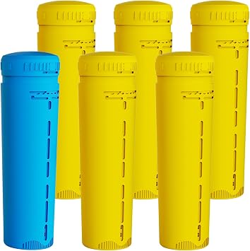 Mineral Cartridge + Bromine Cartridge Kit Replacement Compatible with Hot Tub Frog Serene Floating System - 4 Month Bundle 1+5 Pack